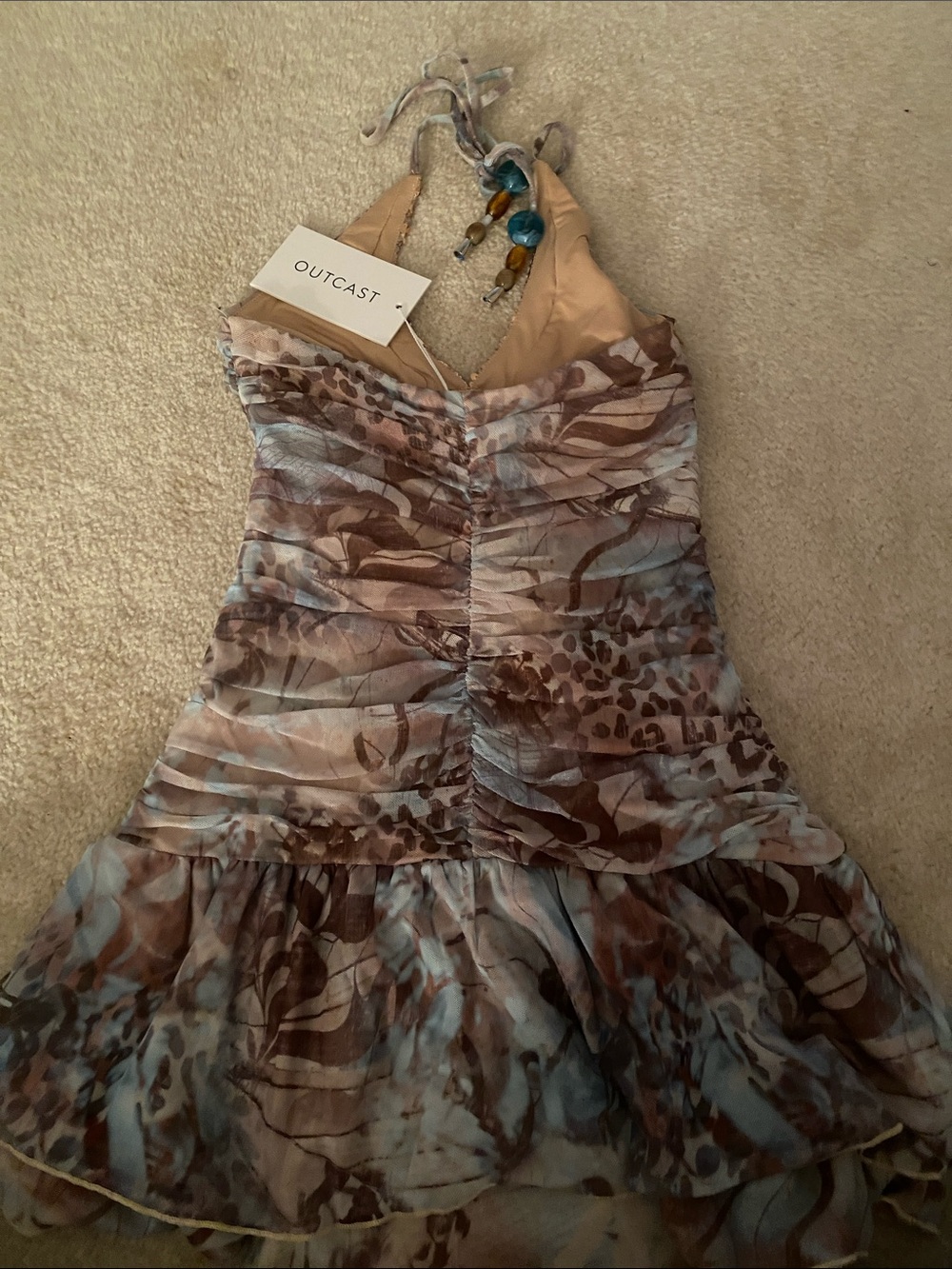 Outcast XS. NWT Mutia a Alaska mini dress - Picture 7 of 9